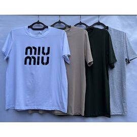 футболка жіноча S552 d.green р.42-50 "Shoptime" недорого оптом від прямого постачальника