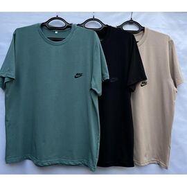 Футболка чоловіча S562 black р.46-54 "Shoptime" недорого оптом від прямого постачальника