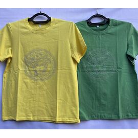 футболка жіноча S701 yellow р.42-50 "Shoptime" недорого оптом від прямого постачальника