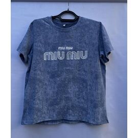 футболка жіноча S611 blue р.44-50 "Shoptime" недорого оптом від прямого постачальника