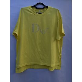 футболка жіноча S600 yellow р.52-60 "Shoptime" недорого оптом від прямого постачальника