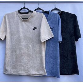 Футболка чоловіча S630 beige р.48-56 "Shoptime" недорого оптом від прямого постачальника