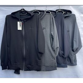 Кофта спортивна чоловіча S708 black р.46-54 "Shoptime" недорого оптом від прямого постачальника
