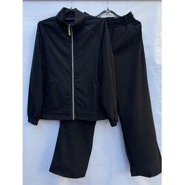 Костюм спортивний жіночий теплий S714 black р.44-50 "Shoptime" недорого оптом від прямого постачальника