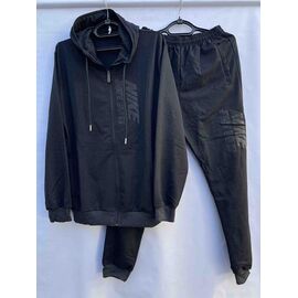 Костюм спортивний чоловічий S643 black р.46-54 "Shoptime" недорого оптом від прямого постачальника