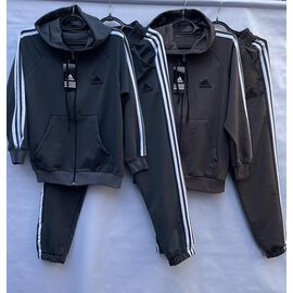 Фотография Костюм спортивный подростковый S626 d.grey р.44-50 "Shoptime" недорого оптом от прямого поставщика