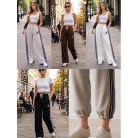 Штани спортивні жіночі DL757 l.grey р.42-52 "Delviago" недорого оптом від прямого постачальника