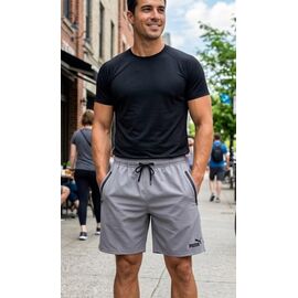 Шорти чоловічі DL763 l.grey р.48-56 "Delviago" недорого оптом від прямого постачальника