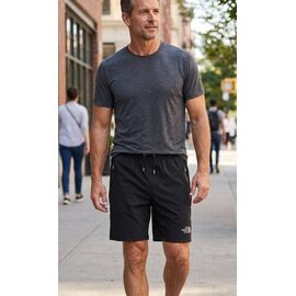 Шорти чоловічі DL767 black р.48-56 "Delviago" недорого оптом від прямого постачальника