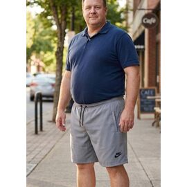 Шорти чоловічі DL772 grey р.54-62 "Delviago" недорого оптом від прямого постачальника