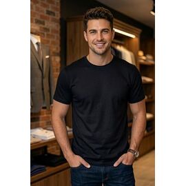 Футболка чоловіча 7464 black р.M-2XL "ROLADA" недорого оптом від прямого постачальника