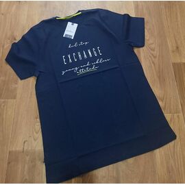 Футболка чоловіча 7485 navy р.M-2XL "ROLADA" недорого оптом від прямого постачальника