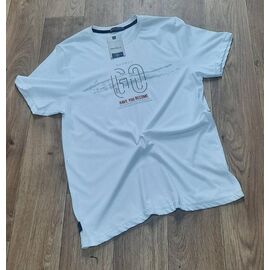 Футболка чоловіча 7489 white р.M-2XL "ROLADA" недорого оптом від прямого постачальника