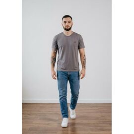 Футболка чоловіча 01 d.grey р.56-64 "VICTORY" недорого оптом від прямого постачальника