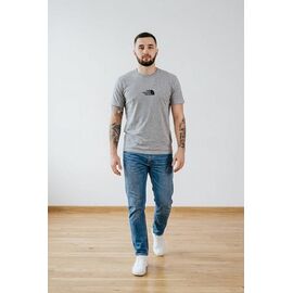 Футболка чоловіча 01 grey р.56-64 "VICTORY" недорого оптом від прямого постачальника