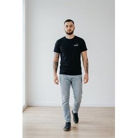 Футболка чоловіча 01-4 black р.46-54 "VICTORY" недорого оптом від прямого постачальника