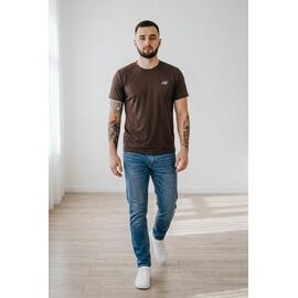 Футболка чоловіча 01-4 brown р.46-54 "VICTORY" недорого оптом від прямого постачальника