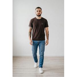 Футболка чоловіча 01-5 brown р.46-54 "VICTORY" недорого оптом від прямого постачальника