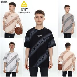 Фотография Футболка детская на мальчика 10137 beige р.10-14 "Meloria" недорого оптом от прямого поставщика