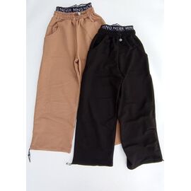 Фотография Штаны детские спортивные на девочку 241220 beige р.116-134 "Meloria" недорого оптом от прямого поставщика