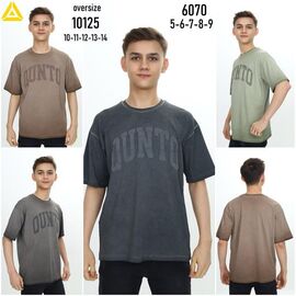 Фотография Футболка детская на мальчика 6070 l.grey р.5-9 "Meloria" недорого оптом от прямого поставщика