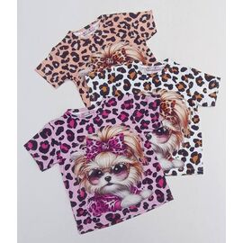 Фотография Футболка детская на девочку ML4779 white р.3-8 "Meloria" недорого оптом от прямого поставщика