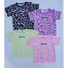 Фотография Футболка детская на девочку ML4801 mint р.6-10 "Meloria" недорого оптом от прямого поставщика