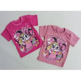 Фотография Футболка детская на девочку ML4829 crimson р.26-34 "Meloria" недорого оптом от прямого поставщика