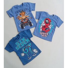 Фотография Футболка детская на мальчика ML4831 l.blue-red р.26-34 "Meloria" недорого оптом от прямого поставщика