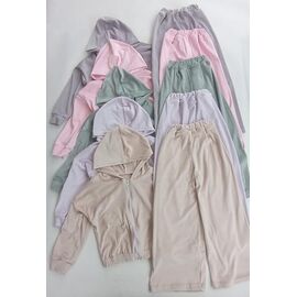 Фотография Костюм детский спортивный на девочку ML4861 beige р.116-146 "Meloria" недорого оптом от прямого поставщика