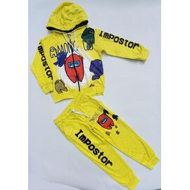 Фотография Костюм детский спортивный на мальчика ML4890 yellow р.116-140 "Meloria" недорого оптом от прямого поставщика