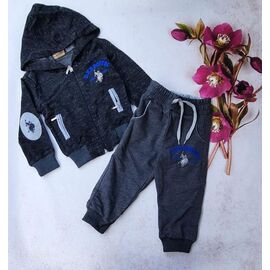 Фотография Костюм детский спортивный на девочку ML4896 grey р.5-8 "Meloria" недорого оптом от прямого поставщика