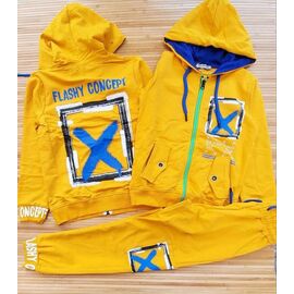Фотография Костюм детский спортивный на мальчика ML4907 yellow р.3-10 "Meloria" недорого оптом от прямого поставщика