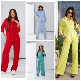 Костюм жіночий 39 green р.S-L "Deliv" недорого оптом від прямого постачальника