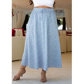 Спідниця жіноча 603 l.blue р.44-58 "Deliv" недорого оптом від прямого постачальника