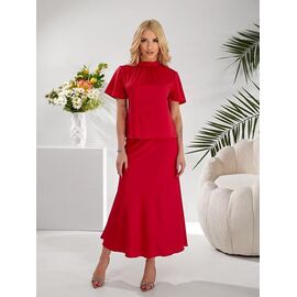 Костюм жіночий 66 red р.S-XL "Deliv" недорого оптом від прямого постачальника