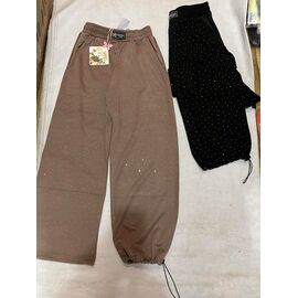 Фотография Штаны детские спортивные на девочку ZA2372 brown р.10-14 "Zayka" недорого оптом от прямого поставщика