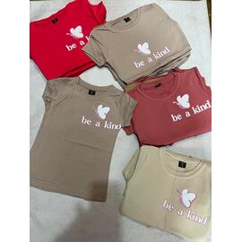 Фотография Футболка детская на девочку ZA2388 d.beige р.3-7 "Zayka" недорого оптом от прямого поставщика