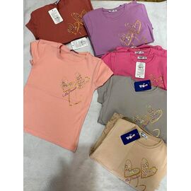 Фотография Футболка детская на девочку ZA2403 purple р.8-12 "Zayka" недорого оптом от прямого поставщика