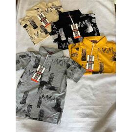 Фотография Футболка детская на мальчика ZA2468 grey р.134-152 "Zayka" недорого оптом от прямого поставщика