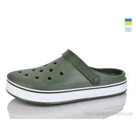 Фотография Кроксы мужские легкие Лето 5001 хакі (6 пар р.41-46) "Inblue" недорого оптом от прямого поставщика