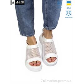Фотография Босоножки женские летние Лето 155 б.ш. (8 пар р.36-41) "ARTO" недорого оптом от прямого поставщика