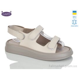 Фотография Босоножки женские летние Лето 0118 світлий беж (6 пар р.36-40) "Garti" недорого оптом от прямого поставщика