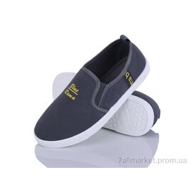 Сліпони дитячі без шнурків Весна/осінь K300-4 (12 пар р.32-37) "Blue Rama" недорого оптом від прямого постачальника