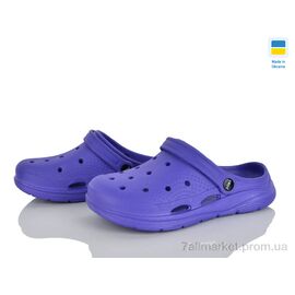 Фотография Кроксы женские летние Лето Крок К102 фіолетовий (6 пар р.36-41) "Vladimir" недорого оптом от прямого поставщика