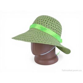 Капелюх жіночий Літо 02-18 green (5 шт. р.сітка58) "TUZZI" недорого оптом від прямого постачальника