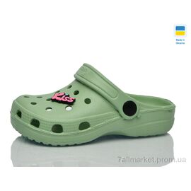 Фотография Шлепки детские летние Лето N017 оливка (6 пар р.30-35) "Lot Shoes" недорого оптом от прямого поставщика