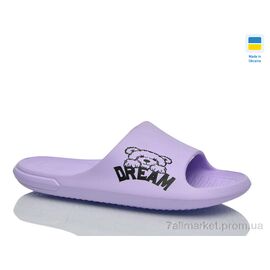 Фотография Шлепки женские облегченные Лето N70 бузковий (8 пар р.36-41) "Lot Shoes" недорого оптом от прямого поставщика