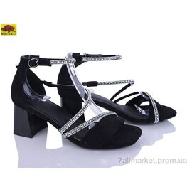 Фотография Босоножки женские летние Лето H777-58 (6 пар р.36-40) "Mei De Li" недорого оптом от прямого поставщика