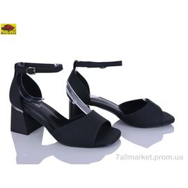 Фотография Босоножки женские летние Лето H008H-22 (6 пар р.36-40) "Mei De Li" недорого оптом от прямого поставщика